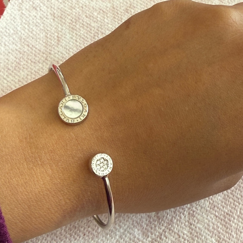 Solid Sterling Silver 925 Mother of pearl Bracelet